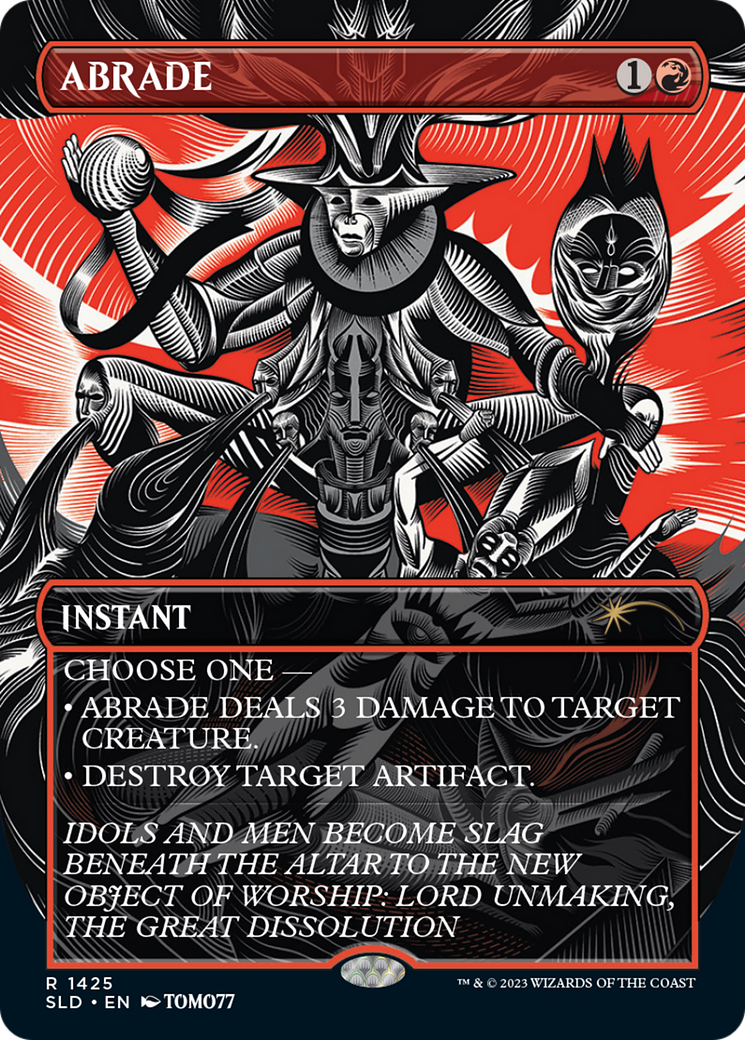 Abrade [Secret Lair Drop Series] | Jomio and Rueliete's Cards and Comics