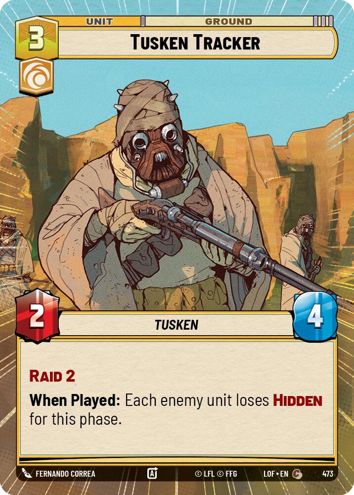 Tusken Tracker (473) (Hyperspace) (473) [Legends of the Force] | Jomio and Rueliete's Cards and Comics