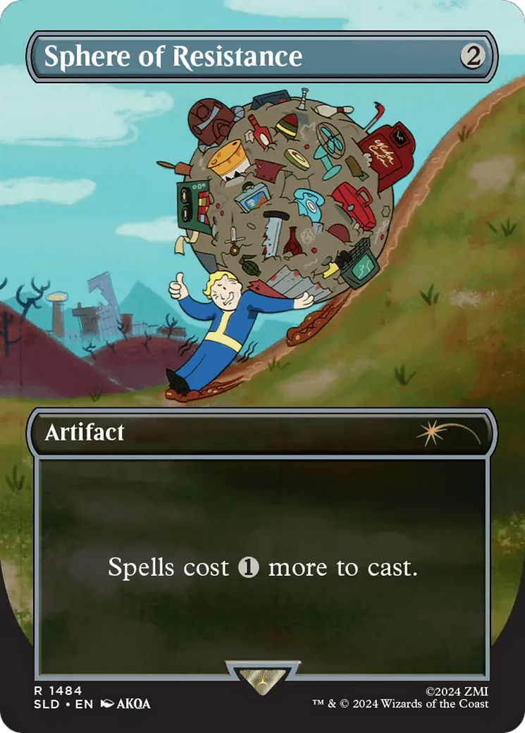 Sphere of Resistance (Rainbow Foil) [Secret Lair Drop Series] | Jomio and Rueliete's Cards and Comics