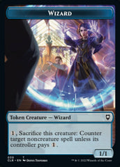 Kor Warrior // Wizard Double-Sided Token [Commander Legends: Battle for Baldur's Gate Tokens] | Jomio and Rueliete's Cards and Comics