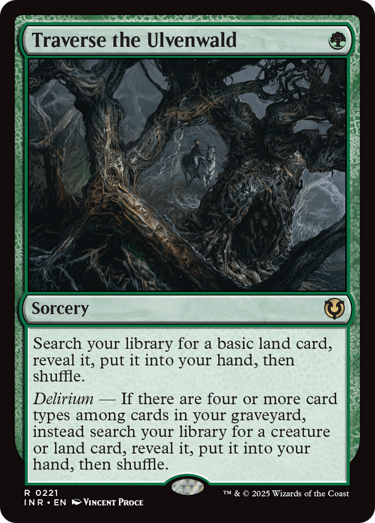 Traverse the Ulvenwald [Innistrad Remastered] | Jomio and Rueliete's Cards and Comics