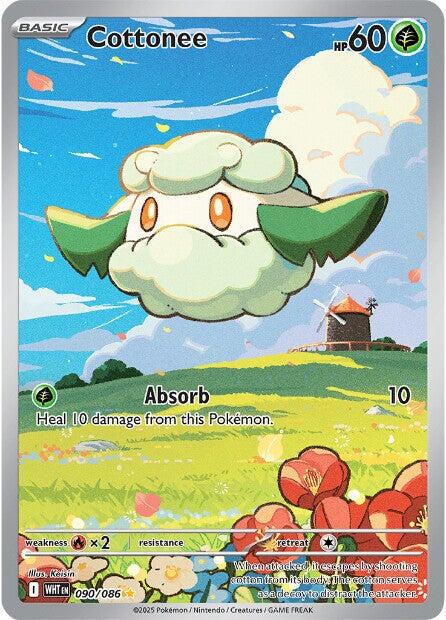 Cottonee (090/086) [Scarlet & Violet: White Flare] | Jomio and Rueliete's Cards and Comics