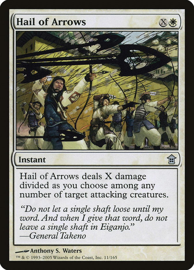 Hail of Arrows [Saviors of Kamigawa] | Jomio and Rueliete's Cards and Comics