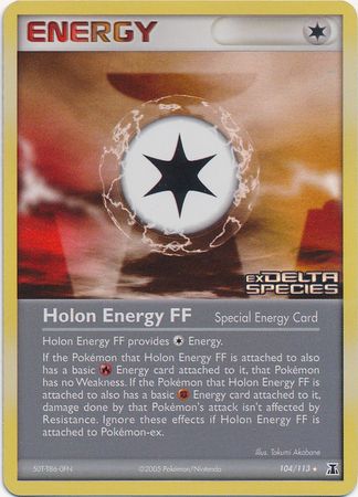 Holon Energy FF (104/113) (Stamped) [EX: Delta Species] | Jomio and Rueliete's Cards and Comics