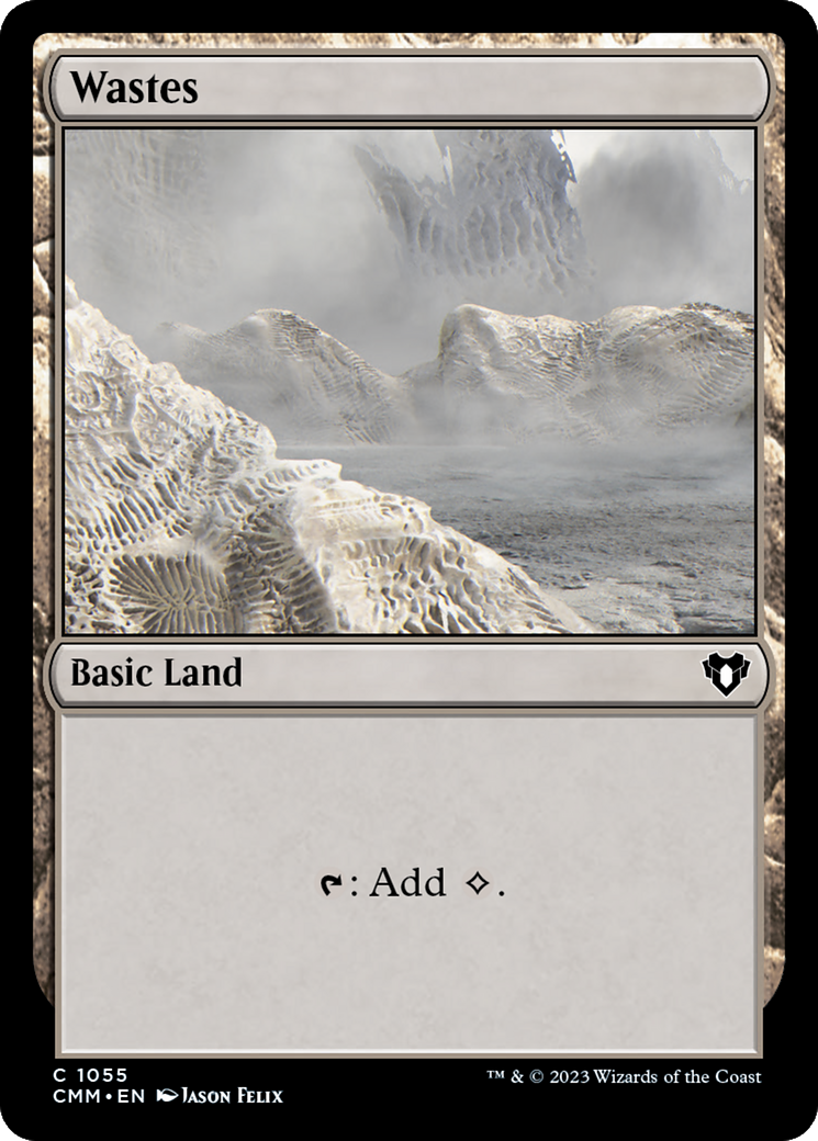 Wastes (1055) [Commander Masters] | Jomio and Rueliete's Cards and Comics