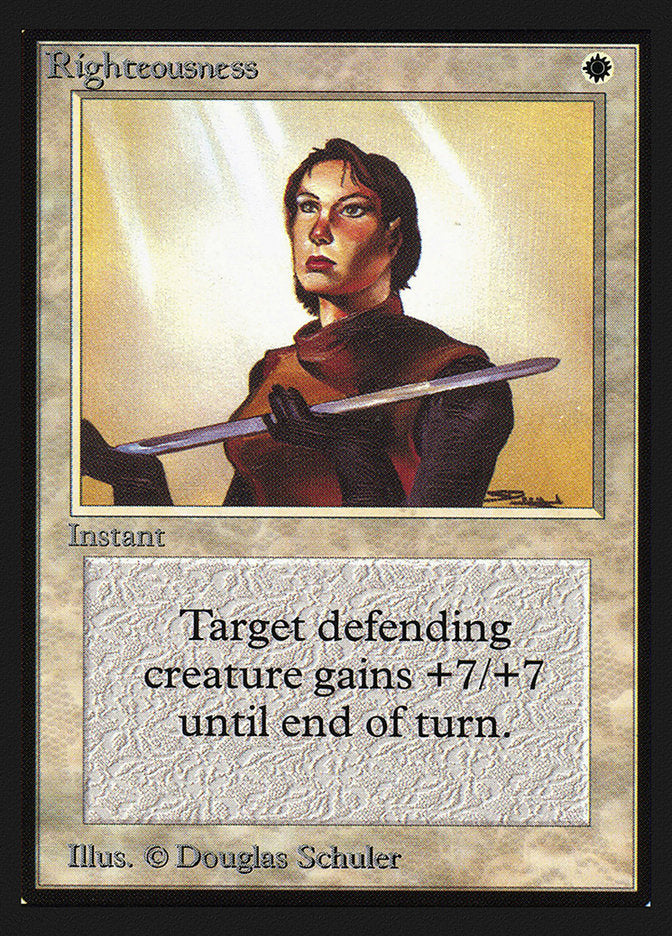 Righteousness [Collectors' Edition] | Jomio and Rueliete's Cards and Comics