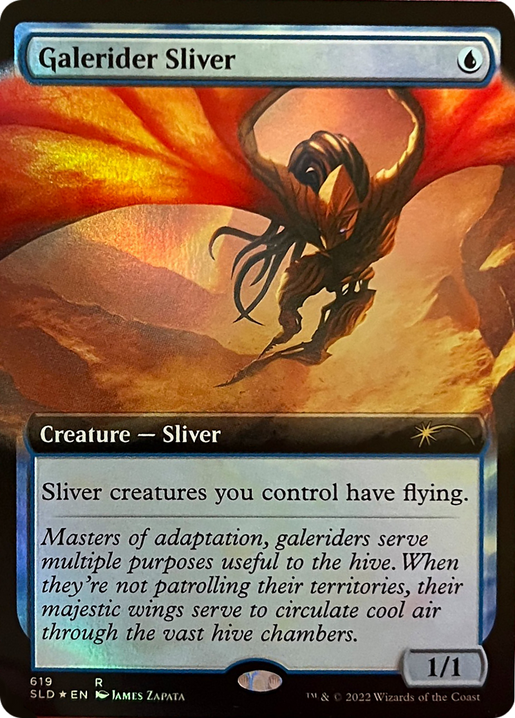 Galerider Sliver (Extended Art) [Secret Lair Drop Series] | Jomio and Rueliete's Cards and Comics