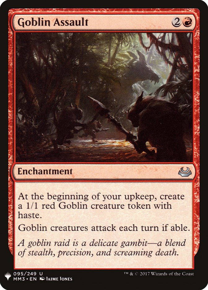 Goblin Assault [Mystery Booster] | Jomio and Rueliete's Cards and Comics