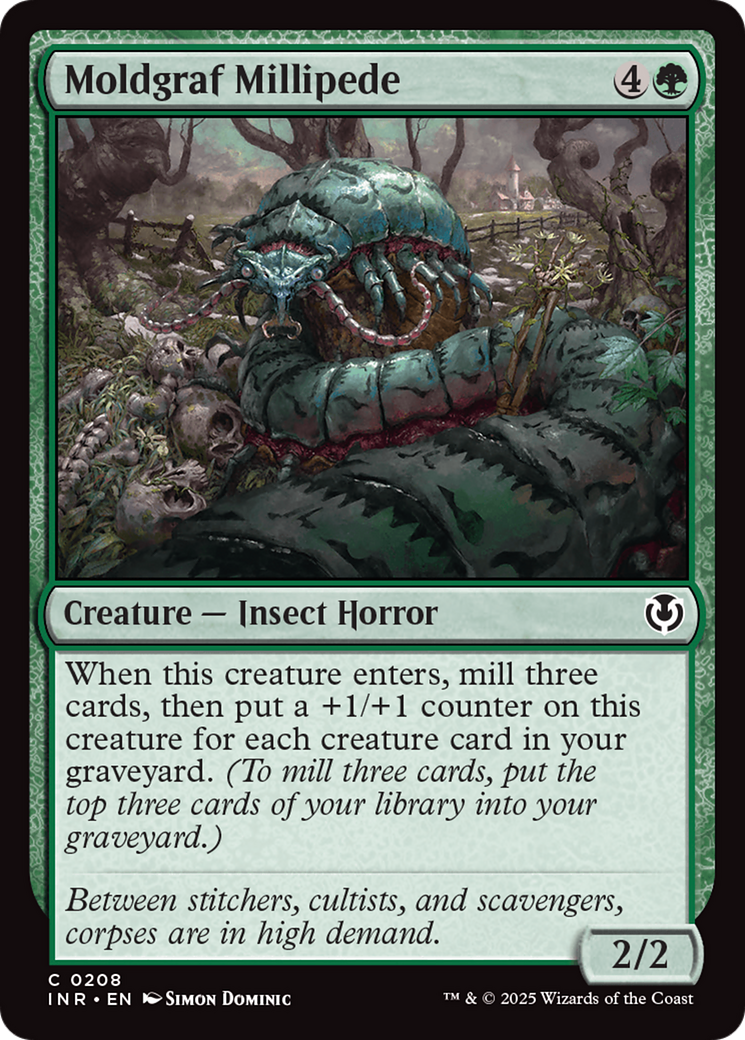 Moldgraf Millipede [Innistrad Remastered] | Jomio and Rueliete's Cards and Comics