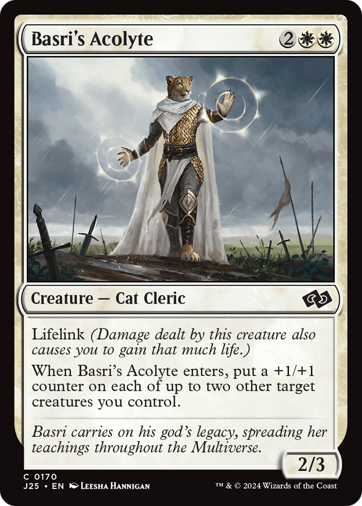 Basri's Acolyte [Foundations Jumpstart] | Jomio and Rueliete's Cards and Comics