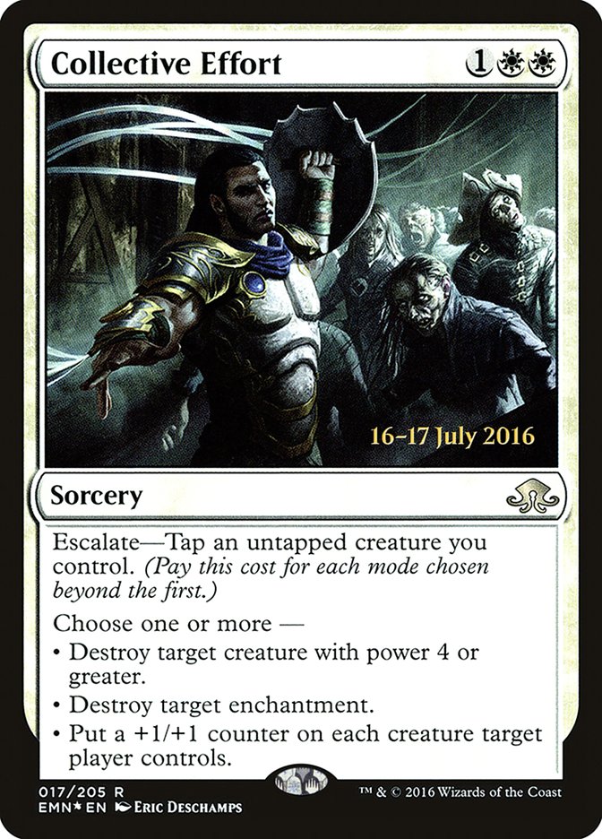 Collective Effort [Eldritch Moon Prerelease Promos] | Jomio and Rueliete's Cards and Comics