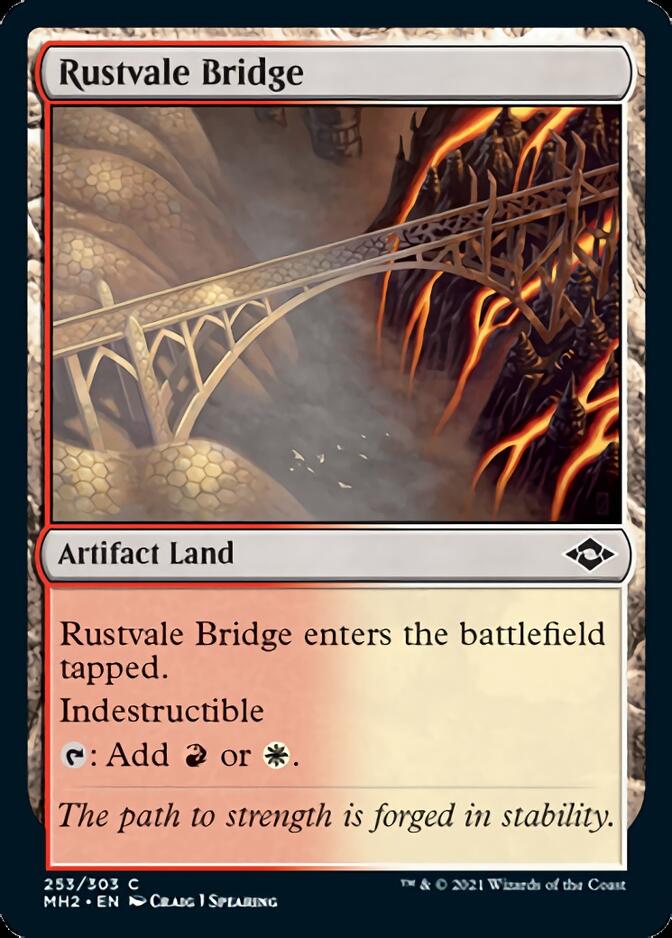 Rustvale Bridge [Modern Horizons 2] | Jomio and Rueliete's Cards and Comics