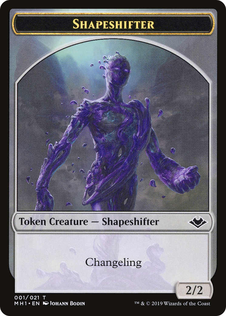 Shapeshifter // Spider Double-Sided Token [Modern Horizons Tokens] | Jomio and Rueliete's Cards and Comics