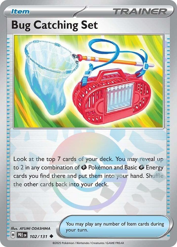 Bug Catching Set (102/131) (Poke Ball Pattern) [Scarlet & Violet: Prismatic Evolutions] | Jomio and Rueliete's Cards and Comics