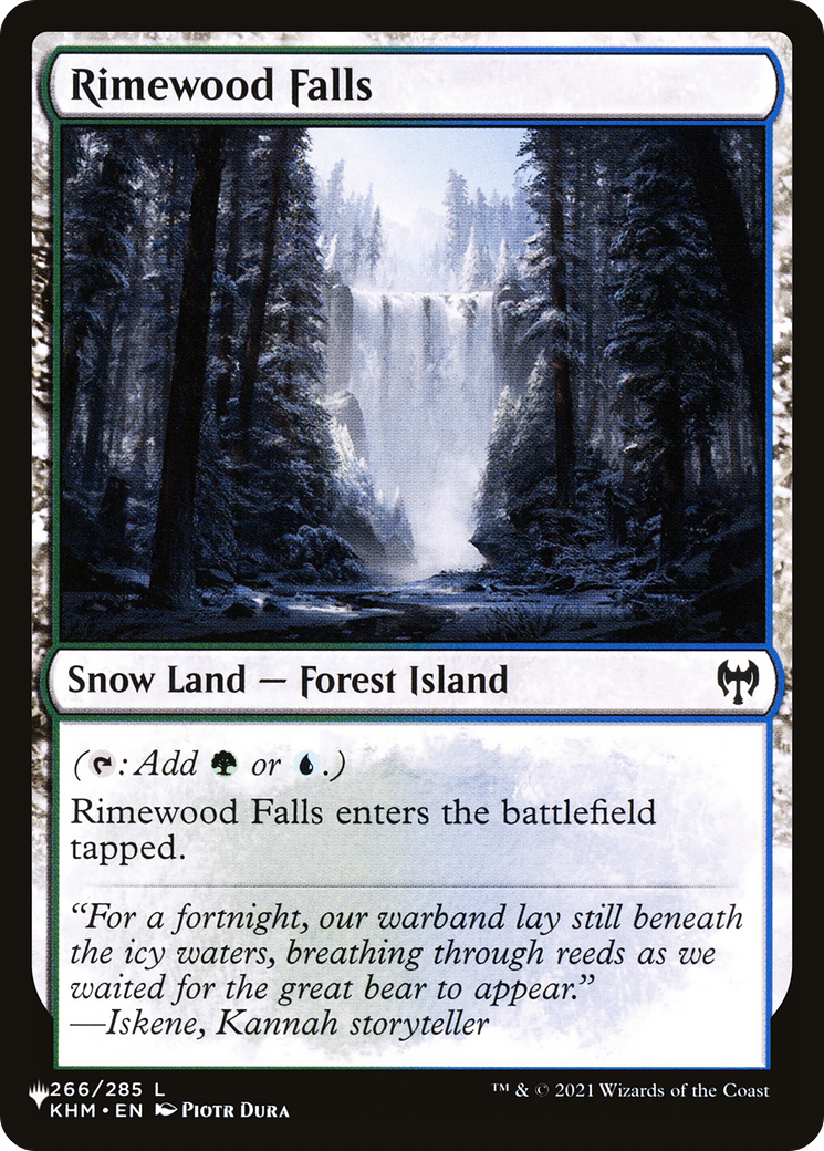 Rimewood Falls [Secret Lair: From Cute to Brute] | Jomio and Rueliete's Cards and Comics