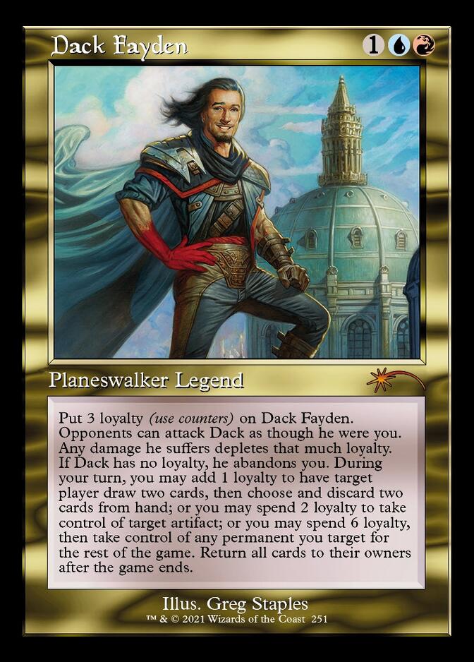 Dack Fayden (Retro) [Secret Lair Drop Series] | Jomio and Rueliete's Cards and Comics
