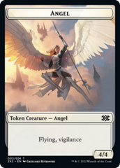 Faerie Rogue // Angel Double-Sided Token [Double Masters 2022 Tokens] | Jomio and Rueliete's Cards and Comics