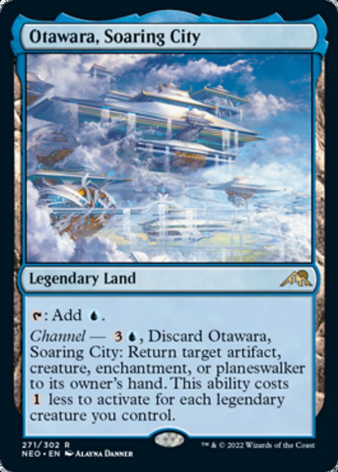 Otawara, Soaring City [Kamigawa: Neon Dynasty] | Jomio and Rueliete's Cards and Comics
