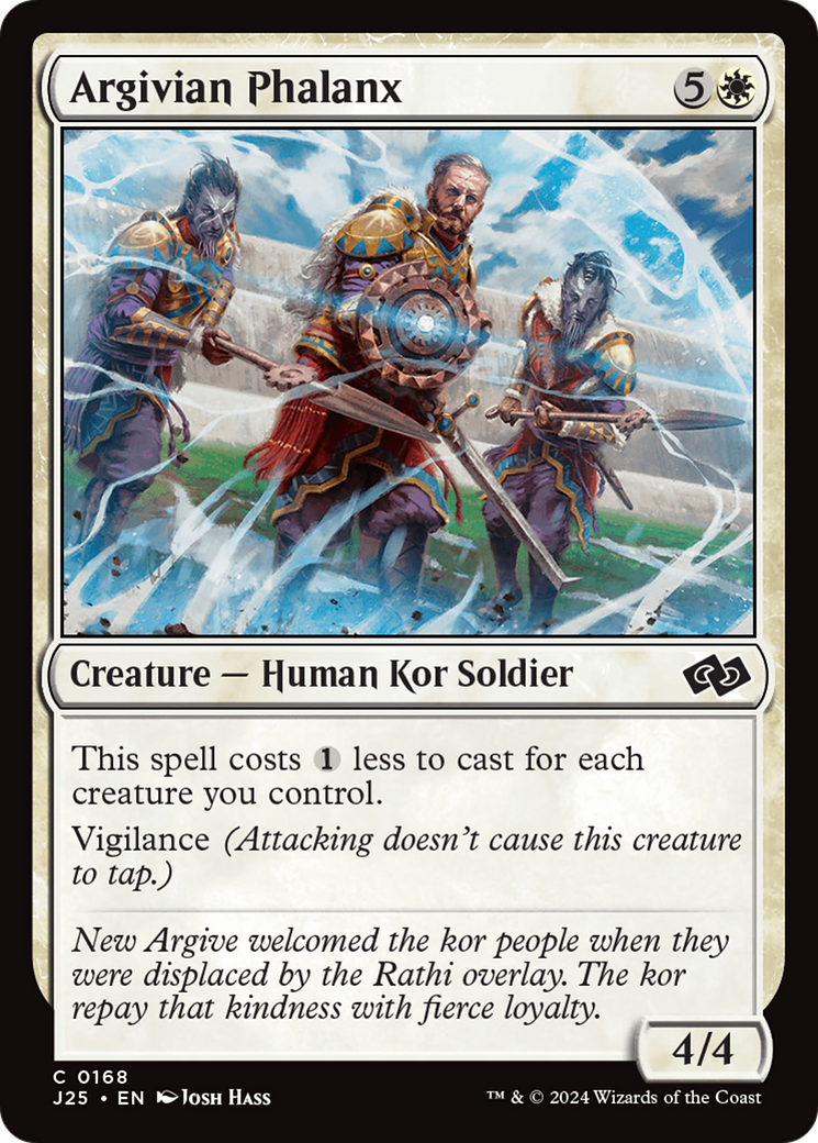 Argivian Phalanx [Foundations Jumpstart] | Jomio and Rueliete's Cards and Comics
