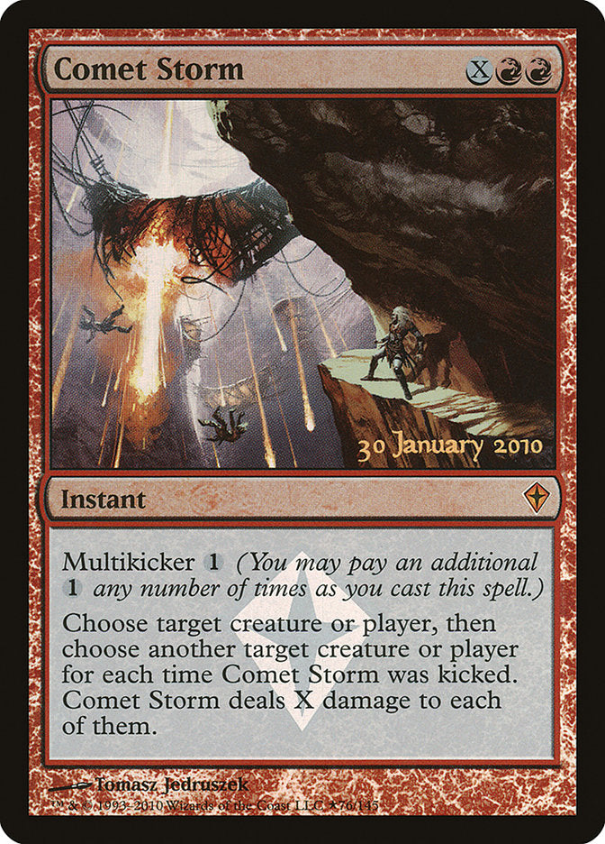 Comet Storm [Worldwake Prerelease Promos] | Jomio and Rueliete's Cards and Comics