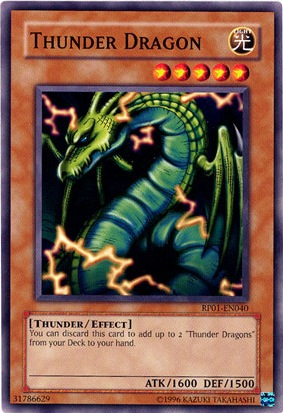 Thunder Dragon [RP01-EN040] Common | Jomio and Rueliete's Cards and Comics