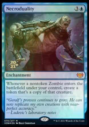 Necroduality [Innistrad: Crimson Vow Prerelease Promos] | Jomio and Rueliete's Cards and Comics