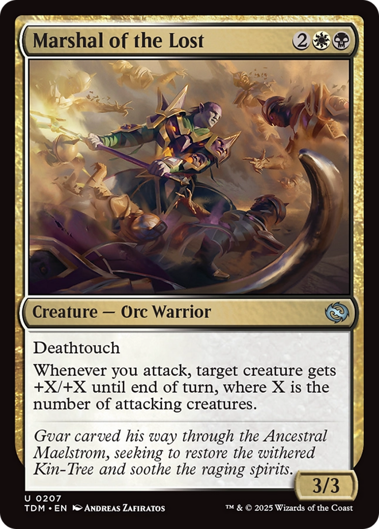 Marshal of the Lost [Tarkir: Dragonstorm] | Jomio and Rueliete's Cards and Comics
