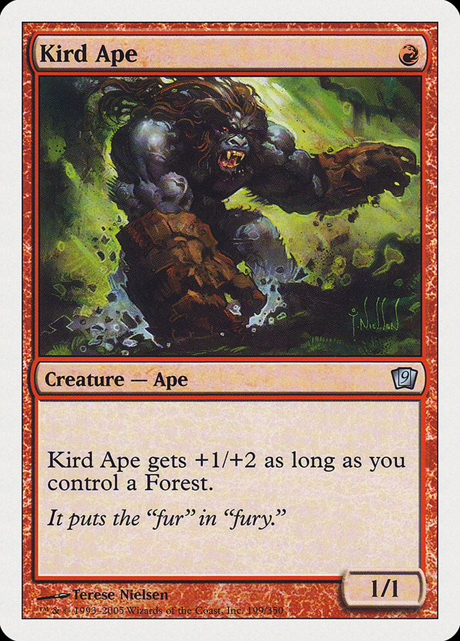 Kird Ape (9th Edition) [Oversize Cards] | Jomio and Rueliete's Cards and Comics