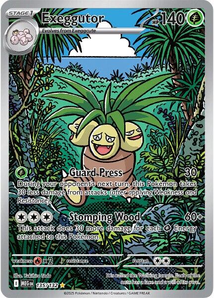 exeggutor (135/132) [Mega Evolution: Base Set] | Jomio and Rueliete's Cards and Comics
