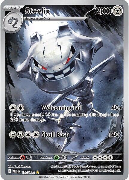 Steelix (150/132) [Mega Evolution: Base Set] | Jomio and Rueliete's Cards and Comics