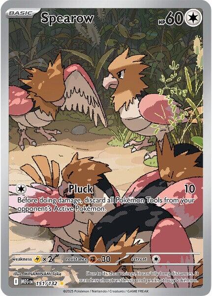Spearow (151/132) [Mega Evolution: Base Set] | Jomio and Rueliete's Cards and Comics