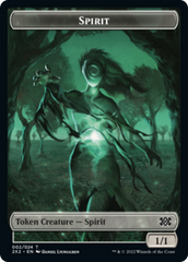 Egg // Spirit (002) Double-Sided Token [Double Masters 2022 Tokens] | Jomio and Rueliete's Cards and Comics
