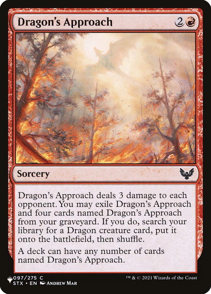 Dragon's Approach [The List] | Jomio and Rueliete's Cards and Comics