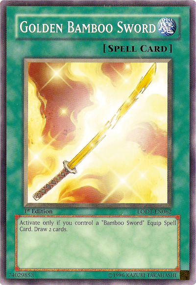 Golden Bamboo Sword [LODT-EN062] Common | Jomio and Rueliete's Cards and Comics
