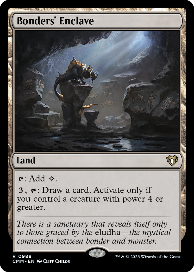 Bonders' Enclave [Commander Masters] | Jomio and Rueliete's Cards and Comics