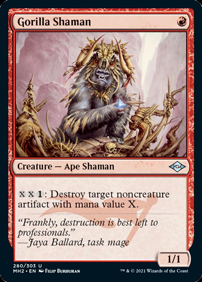 Gorilla Shaman [Modern Horizons 2] | Jomio and Rueliete's Cards and Comics