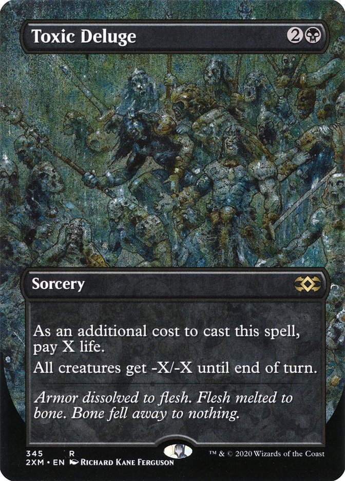 Toxic Deluge (Toppers) [Double Masters] | Jomio and Rueliete's Cards and Comics