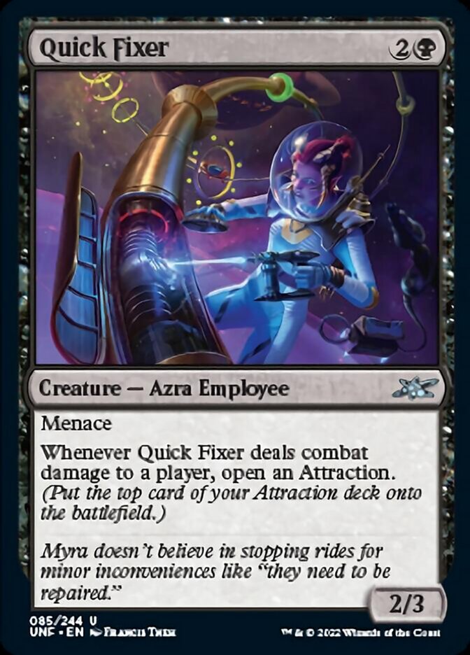 Quick Fixer [Unfinity] | Jomio and Rueliete's Cards and Comics
