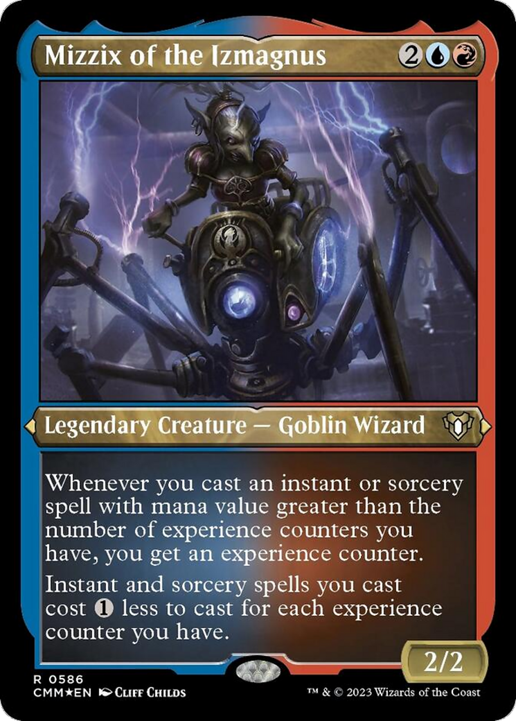 Mizzix of the Izmagnus (Foil Etched) [Commander Masters] | Jomio and Rueliete's Cards and Comics