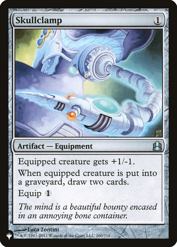Skullclamp [The List] | Jomio and Rueliete's Cards and Comics