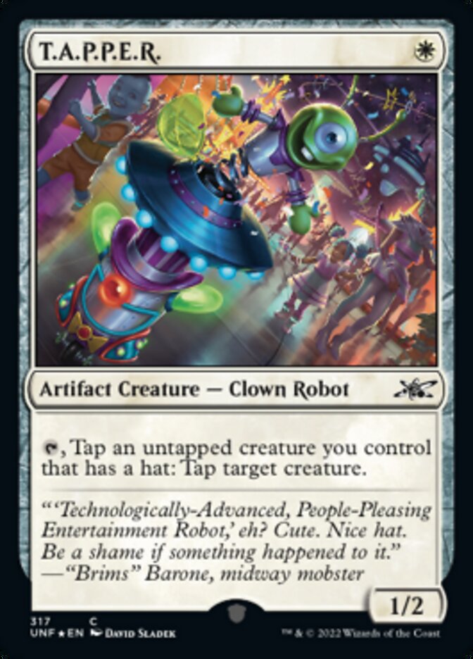 T.A.P.P.E.R. (Galaxy Foil) [Unfinity] | Jomio and Rueliete's Cards and Comics