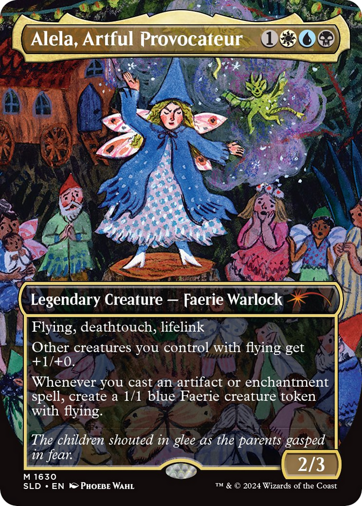 Alela, Artful Provocateur (1630) [Secret Lair Drop Series] | Jomio and Rueliete's Cards and Comics