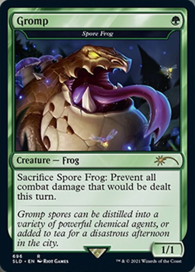 Spore Frog - Gromp [Secret Lair Drop Promos] | Jomio and Rueliete's Cards and Comics