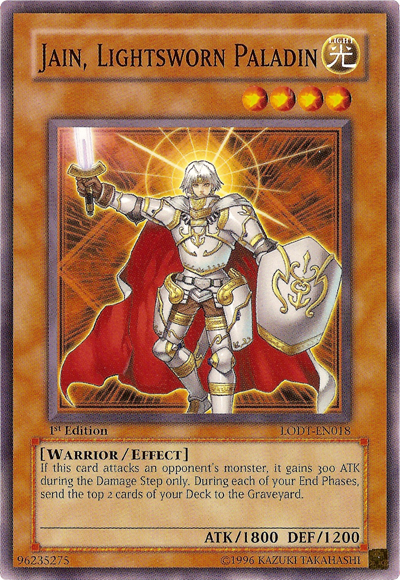 Jain, Lightsworn Paladin [LODT-EN018] Common | Jomio and Rueliete's Cards and Comics