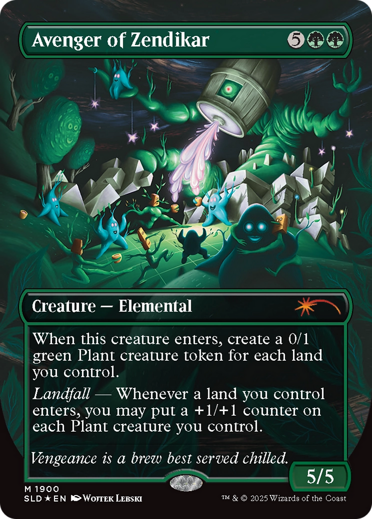 Avenger of Zendikar (Double Rainbow Foil) [Secret Lair Drop Series] | Jomio and Rueliete's Cards and Comics