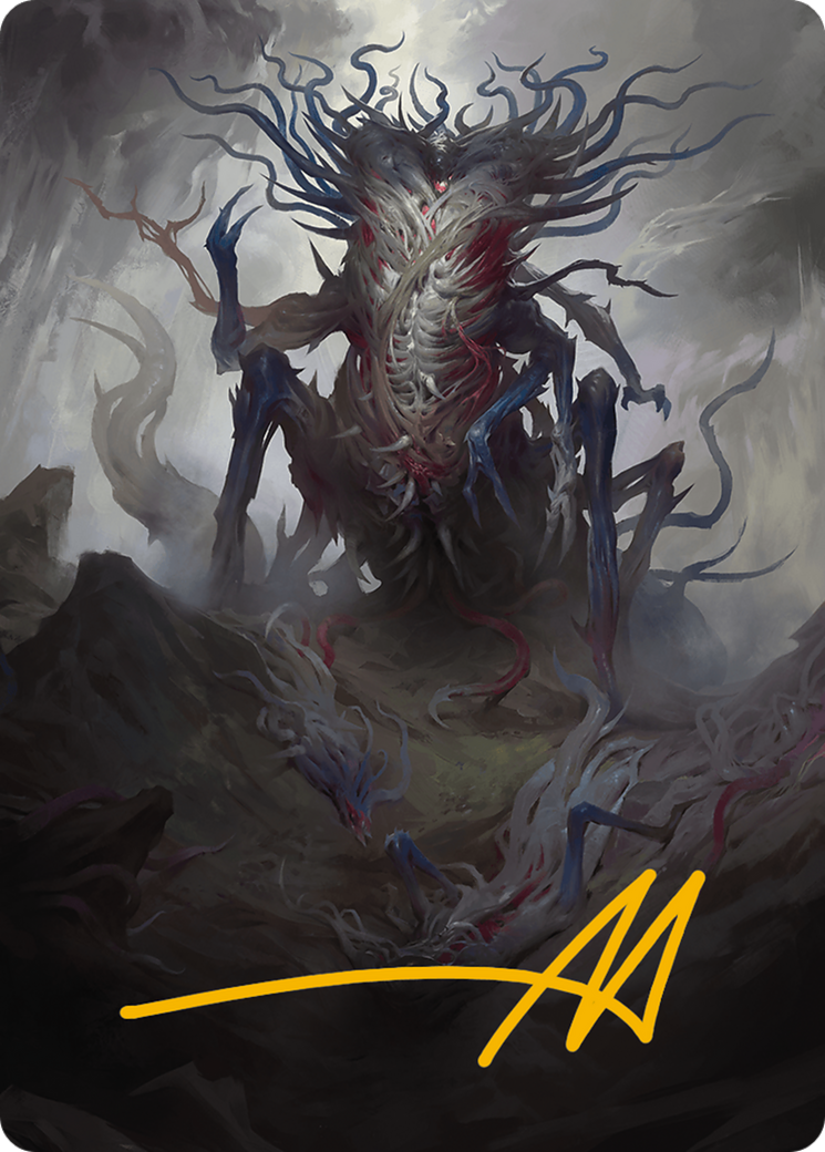 Azlask, the Swelling Scourge Art Card (Gold-Stamped Signature) [Modern Horizons 3 Art Series] | Jomio and Rueliete's Cards and Comics