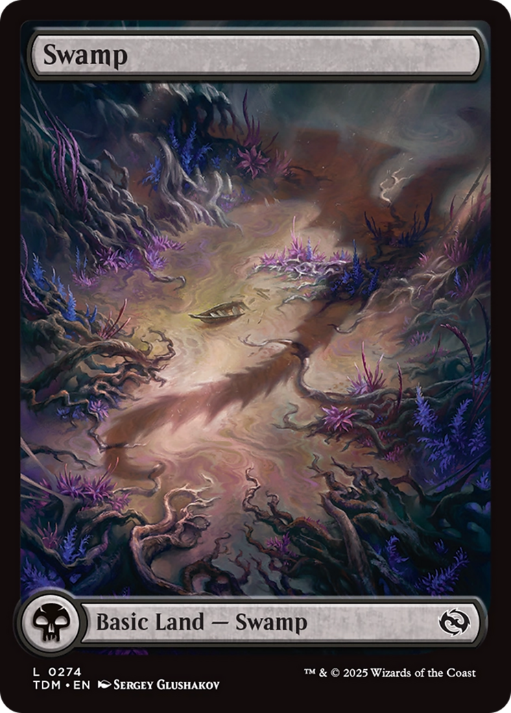 Swamp (0274) [Tarkir: Dragonstorm] | Jomio and Rueliete's Cards and Comics