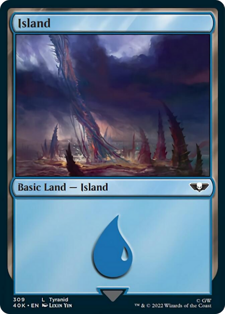 Island (309) [Warhammer 40,000] | Jomio and Rueliete's Cards and Comics