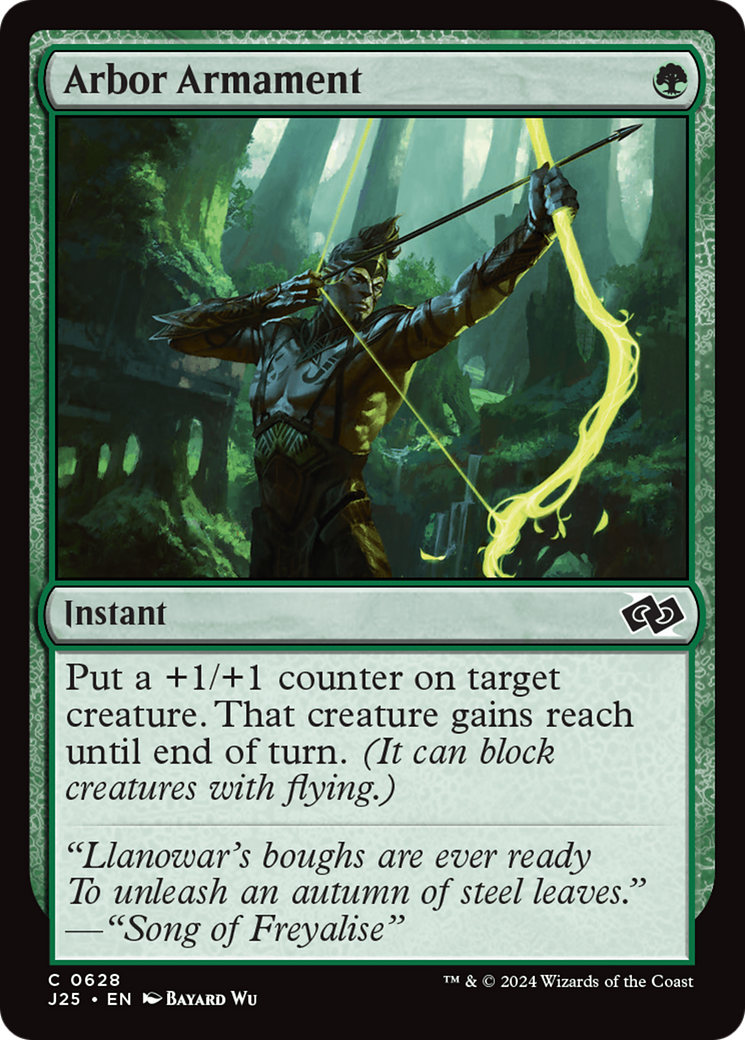 Arbor Armament [Foundations Jumpstart] | Jomio and Rueliete's Cards and Comics