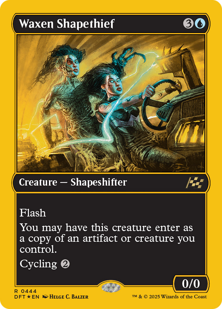 Waxen Shapethief (First-Place Foil) [Aetherdrift] | Jomio and Rueliete's Cards and Comics